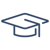 graduation cap icon